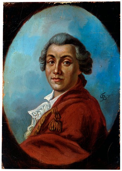 「詩人アレクサンドル・スマロコフの肖像」、1798年 作： Friedrich Tischbein