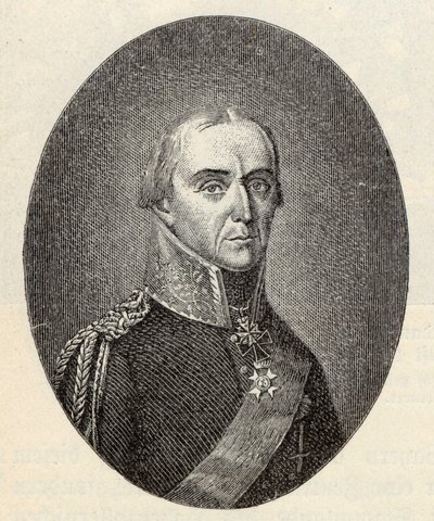 フリードリヒ・ヴィルヘルム・グラーフ・ビューロー・フォン・デンネヴィッツ 1755-1816 作： Friedrich Wilhelm Bollinger