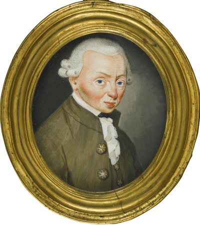 イマヌエル・カントの肖像 1724-1804、1765 作： Friedrich Wilhelm Springer