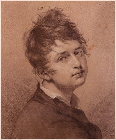 自画像、1805 作： Friedrich Wilhelm von Schadow