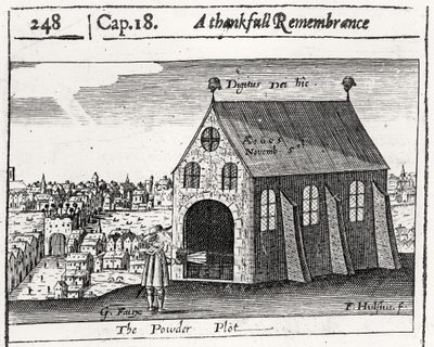 1605年11月5日、パウダープロットの感謝の記憶 作： Friedrich van Hulsen