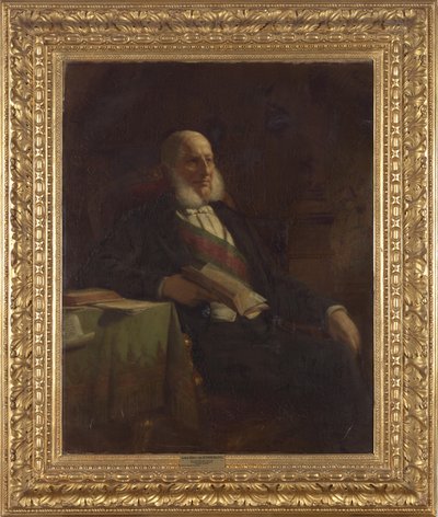 アントン・リッター・フォン・シュメルリング（1805-1893）オーストリア帝国評議会議長 作： Friedrich von Amerling