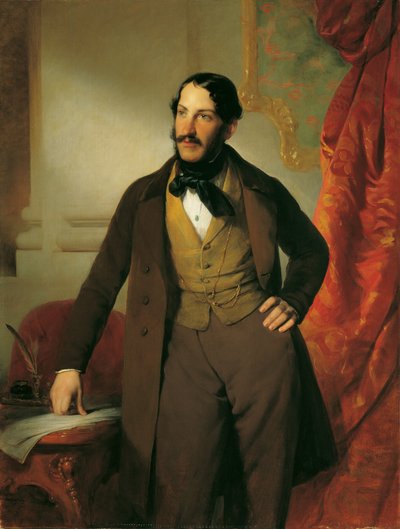 実業家マクシミリアン・トデスコ 作： Friedrich von Amerling