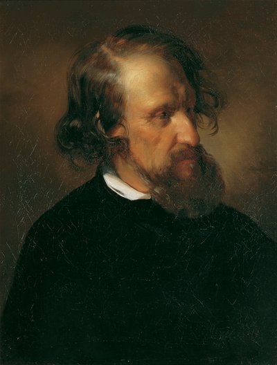 画家ヨーゼフ・クリーフーバー 作： Friedrich von Amerling
