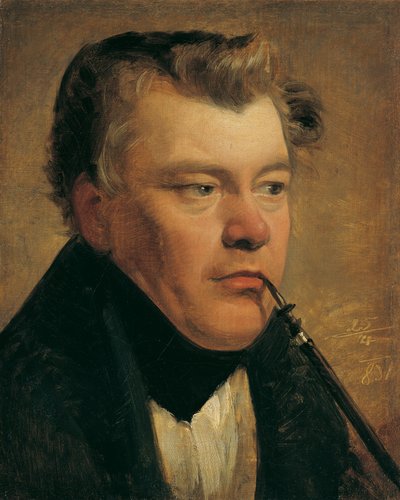 そこで画家トーマス・エンダー 作： Friedrich von Amerling