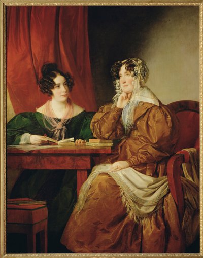 アンリエット・バロニン・ペレイラ＝アルンシュタイン（キャンバスに絵） 作： Friedrich von Amerling