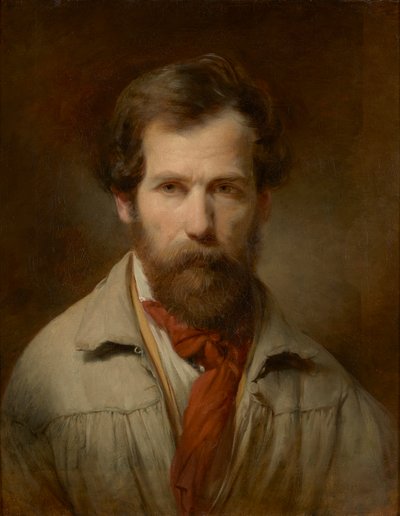 自画像 作： Friedrich von Amerling