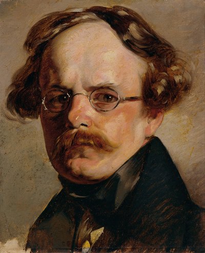 見知らぬ男 作： Friedrich von Amerling