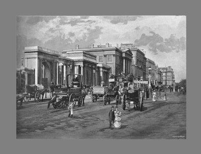 ハイドパークコーナー、ロンドン、c1900 作： Frith and Co