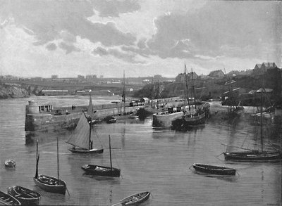 ニューキー港、c1896 作： Frith and Co