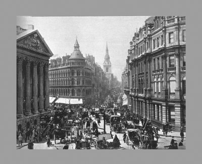 ザマンションハウスアンドチープサイド、ロンドン、c1900 作： Frith and Co
