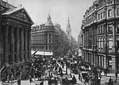 ザマンションハウスアンドチープサイド、c1896 作： Frith and Co
