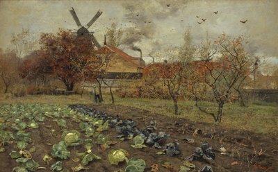 コペンハーゲンのアメリカヴェイの眺め 作： Frits Thaulow