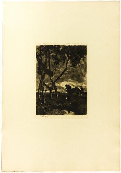 ムーアで 作： Fritz Overbeck