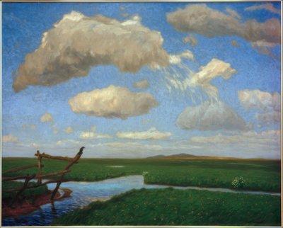 牧草地II 作： Fritz Overbeck