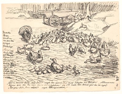 他のアヒルは… 作： Fritz Syberg