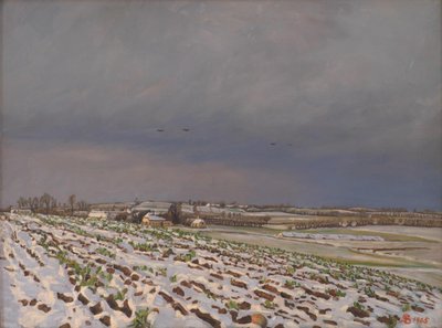 初雪 作： Fritz Syberg
