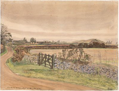 秋の風景 作： Fritz Syberg