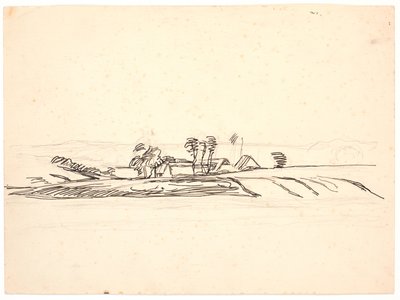 農場のある風景 作： Fritz Syberg