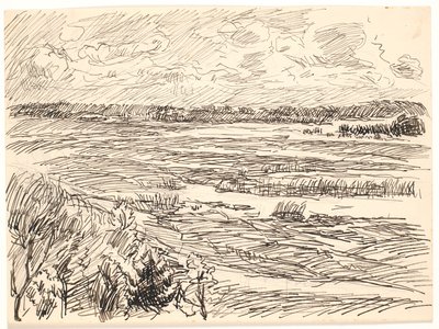 苔むした風景 作： Fritz Syberg