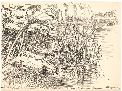 翌日は恵まれた好天に・・・。 作： Fritz Syberg