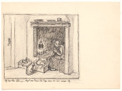 そして、アヒルの子が試されました... 作： Fritz Syberg