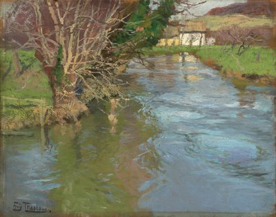 春の小川 作： Frits Thaulow