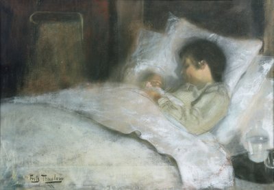 アレクサンドラとハラルド 作： Fritz Thaulow