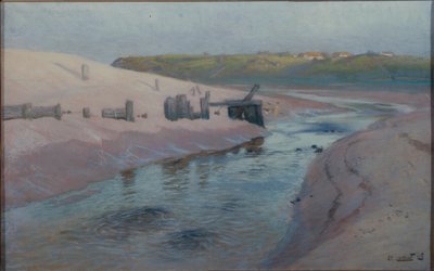 海岸のシーン 作： Fritz Thaulow