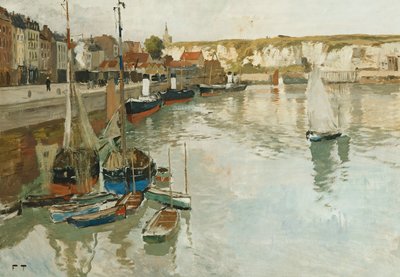 ディエップ、1894年頃 作： Frits Thaulow