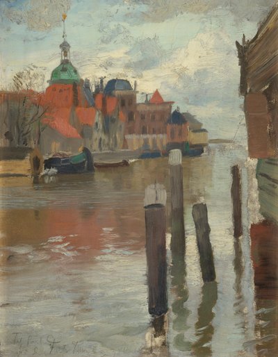 Dordrecht 作： Fritz Thaulow