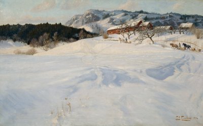 フレスクムファーム 作： Fritz Thaulow
