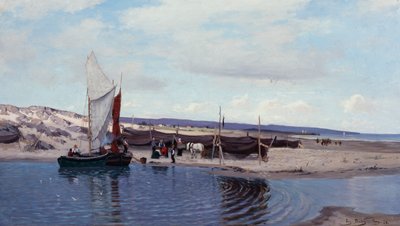 リスタから 作： Fritz Thaulow