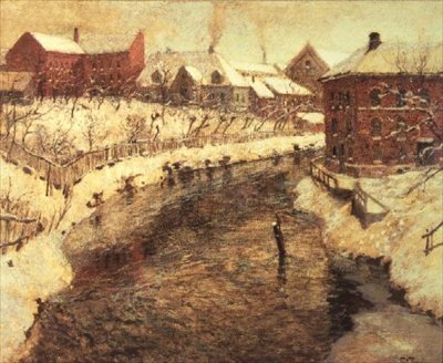 ナイブレン橋から（オスロ 作： Fritz Thaulow