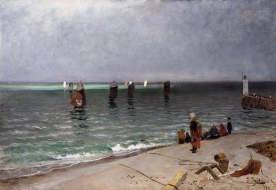 サバ漁師 作： Fritz Thaulow