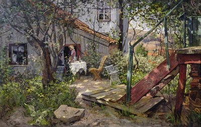 夏の日 作： Fritz Thaulow