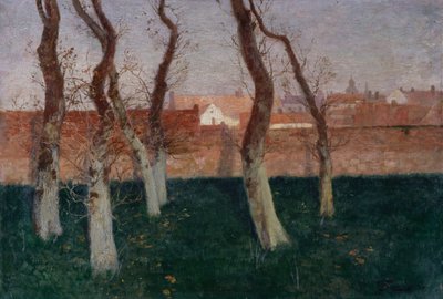 ウォールドガーデン、1893 作： Frits Thaulow