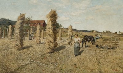 冷凍の畑 作： Fritz Thaulow