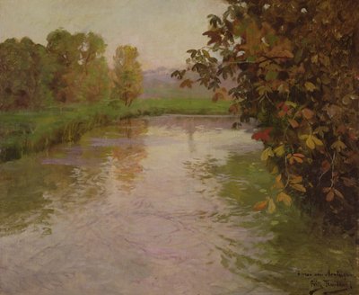 不明な画像 作： Frits Thaulow