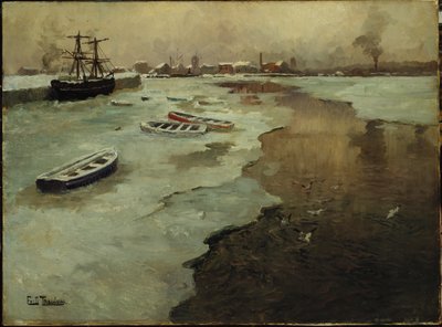 無題 作： Fritz Thaulow