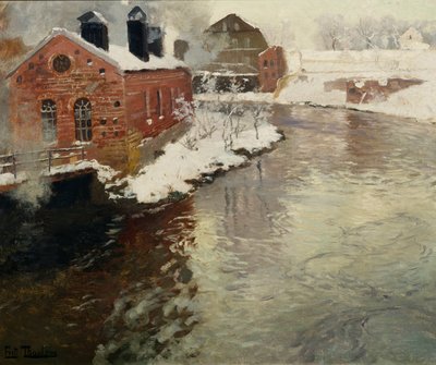 無題 作： Fritz Thaulow