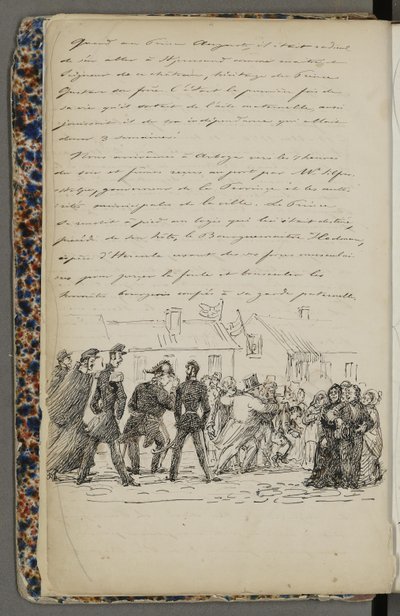 フリッツ・フォン・ダーデルが描いた「Voyage en Norvège 1856」というタイトルのイラストは、国立図書館の個人アーカイブから引用したものです。 作： Fritz von Dardel
