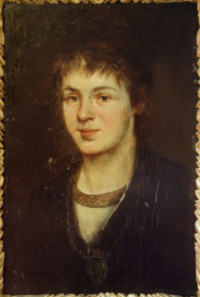 アマリー・ウーデの肖像 作： Fritz von Uhde