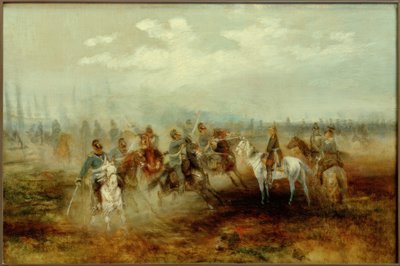 ブザンシーで小競り合い 作： Fritz von Uhde
