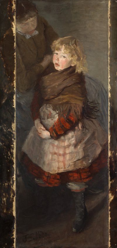 お母さんと子供 作： Fritz von Uhde