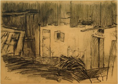 納屋 作： Fritz von Uhde