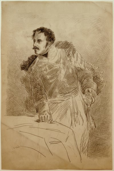 兵士 作： Fritz von Uhde