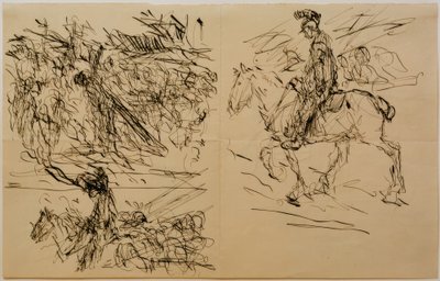 「カルバリー」に関する研究 作： Fritz von Uhde
