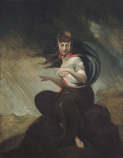クレイジーなケイト、1806～1807年。 作： Füssli