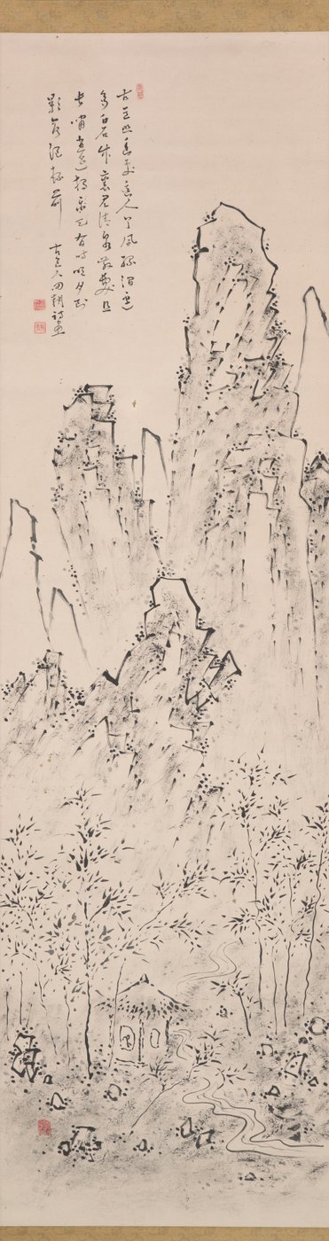 風景 作： Fukuda Kodojin